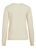 Product image thumbnail - RUNDRINGAD STICKAD TRÖJA, Sandshell | 2