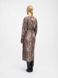 Product image thumbnail - DEER PRINTED DRESS, Cocoa Brown | 3