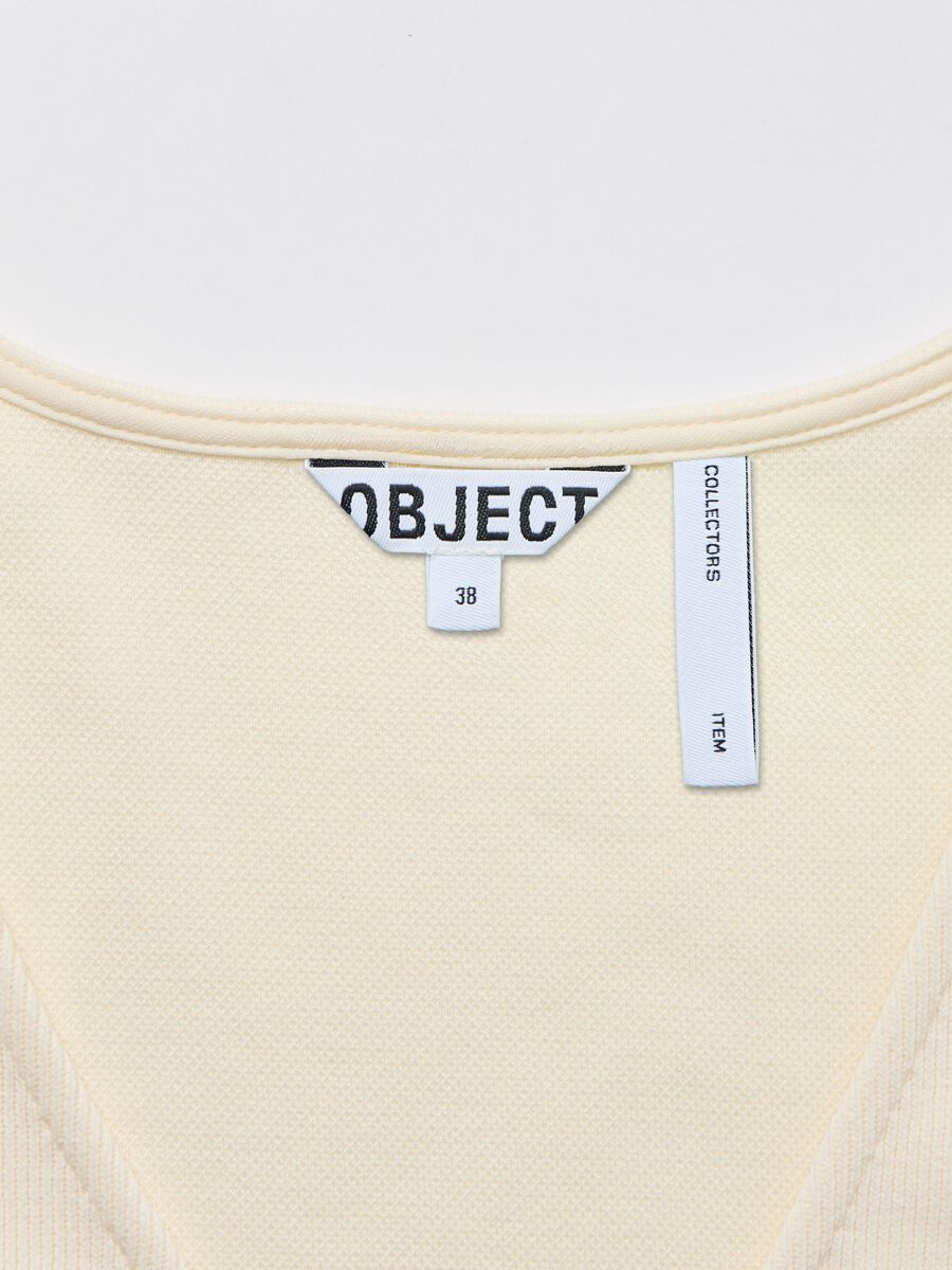 Carousel image - OBJECT COLLECTORS ITEM WAISTCOAT, Cloud Dancer | 6