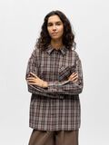 Product image thumbnail - CHECKED SHIRT, Seal Brown | 2