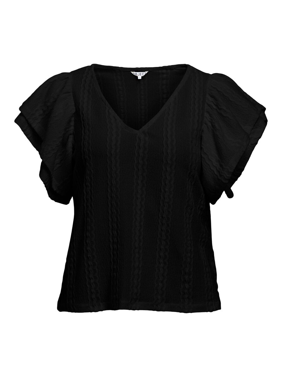 OBJECT COL EN V TOP, Black, highres - 23048091_Black_001.jpg