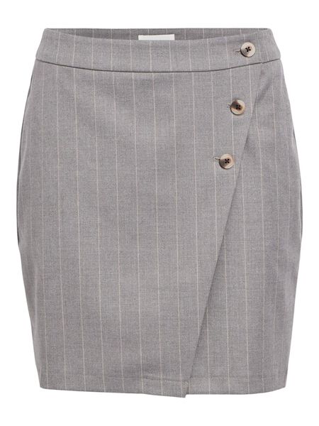Object Collectors Item STRIPED WRAP SKIRT, Medium Grey Melange, highres - 23044273_MediumGreyMelange_1106671_001.jpg