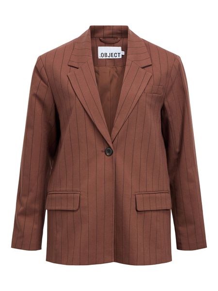 OBJECT OBJLISA BLAZER, Cocoa Brown, highres - 23048081_CocoaBrown_1269760_001.jpg
