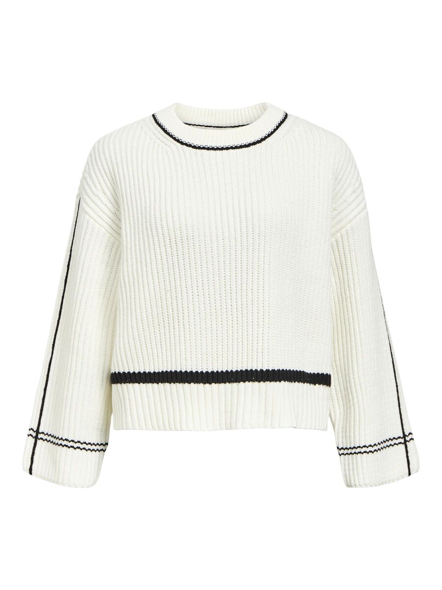 OBJECT GERIPPTER STRICKPULLOVER, Cloud Dancer, highres - 23046070_CloudDancer_1169489_001.jpg