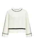 OBJECT GERIPPTER STRICKPULLOVER, Cloud Dancer, highres - 23046070_CloudDancer_1169489_001.jpg