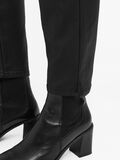Object Collectors Item COATED STRAIGHT FIT TROUSERS, Black, highres - 23034937_Black_007.jpg