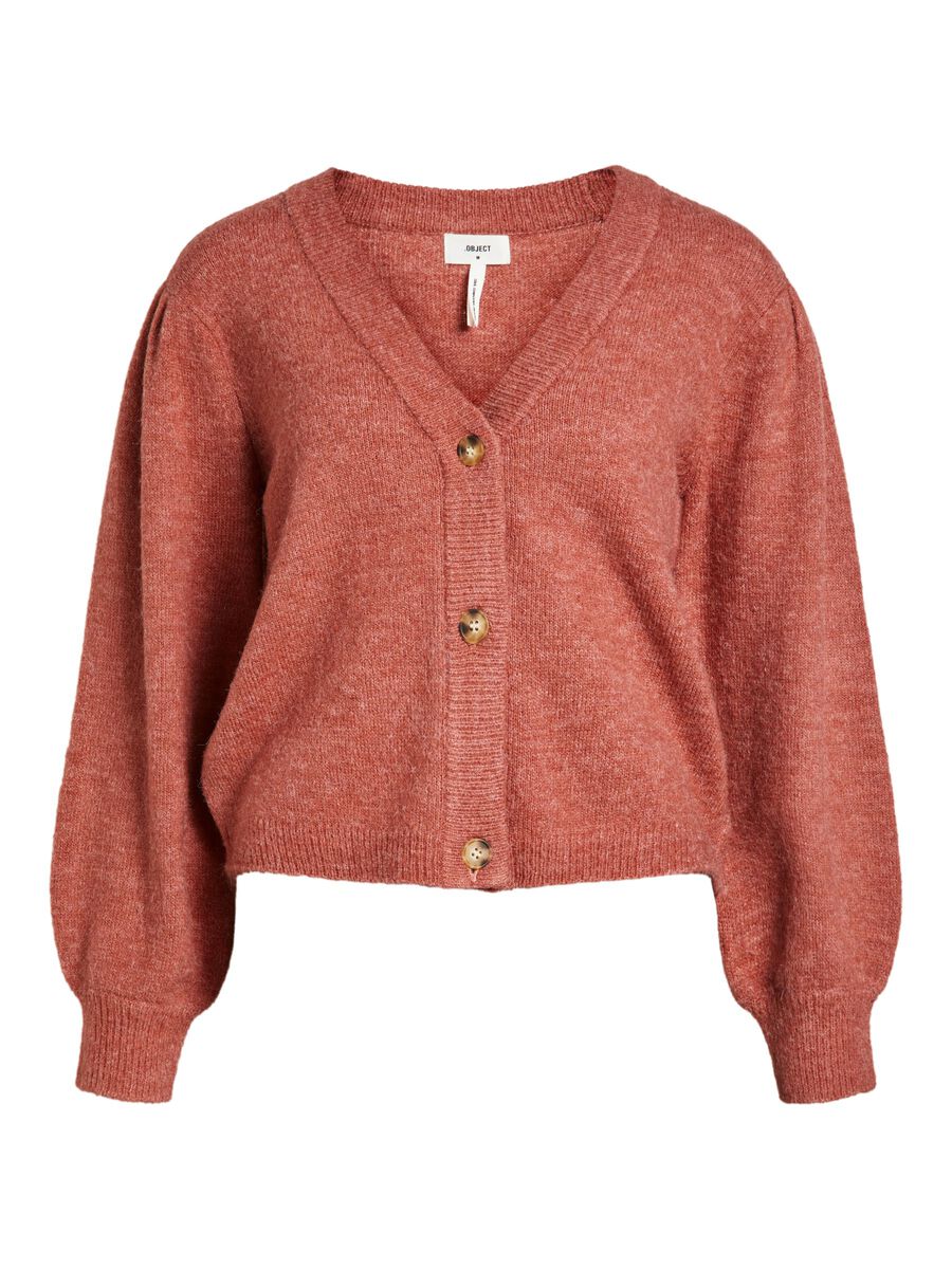 OBJECT MANCHES BALLON CARDIGAN EN MAILLE, Withered Rose, highres - 23036283_WitheredRose_878949_001.jpg