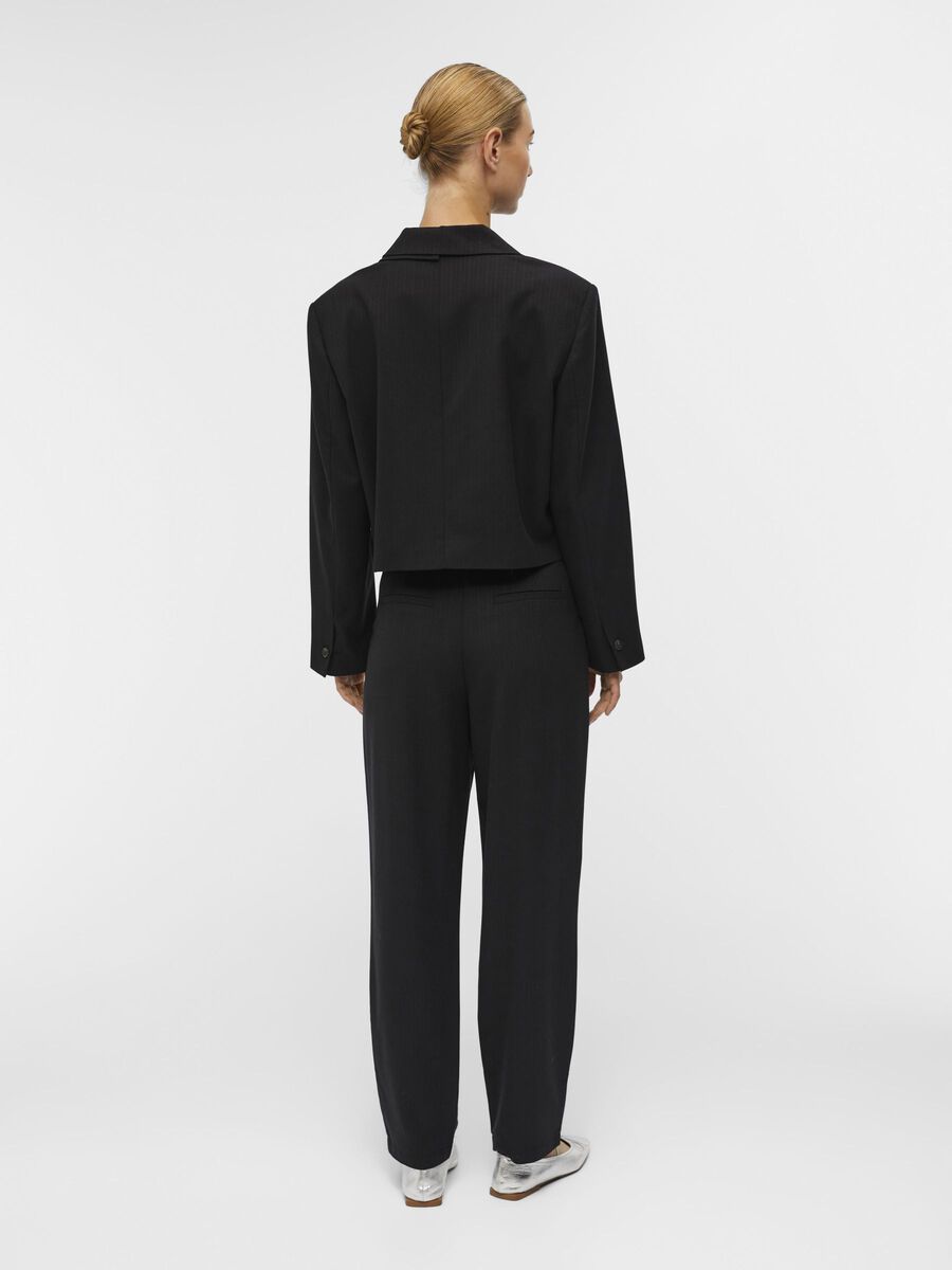 Object Collectors Item HIGH WAISTED TROUSERS, Black, highres - 23043089_Black_1101278_004.jpg