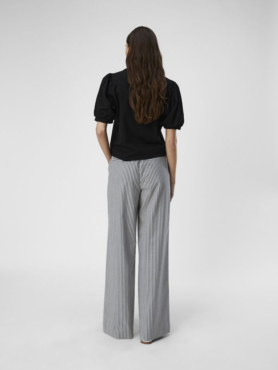 OBJECT POFMOUWEN T-SHIRT, Black, highres - 23041624_Black_004.jpg