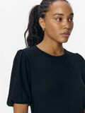 OBJECT BALLOON SLEEVED TOP, Black, highres - 23034454_Black_006.jpg