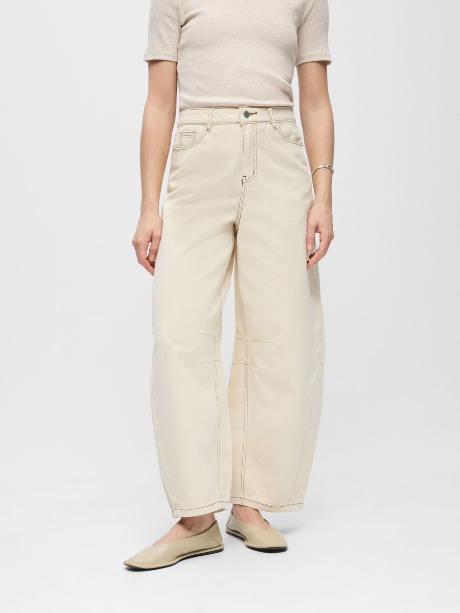 Product carousel image - BARREL  TROUSERS, Birch | 1