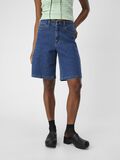 OBJECT LONG DENIM SHORTS, Medium Blue Denim, highres - 23044414_MediumBlueDenim_003.jpg