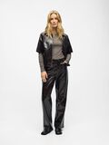 Product image thumbnail - SNAKE PRINT TROUSERS, Seal Brown | 5