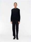 Object Collectors Item LONG SLEEVED KNITTED PULLOVER, Black, highres - 23030186_Black_005.jpg