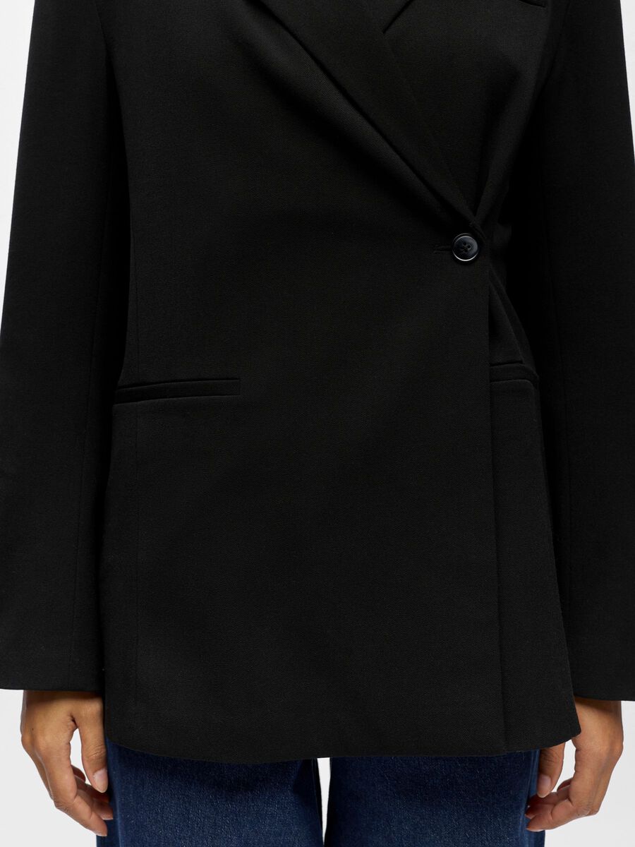 Carousel image - LONG BLAZER, Black | 5