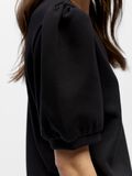 Product image thumbnail - PUFF SLEEVED TOP, Black | 5