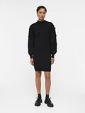 Object Collectors Item BALLOON SLEEVED KNITTED DRESS, Black, highres - 23043277_Black_1076232_005.jpg