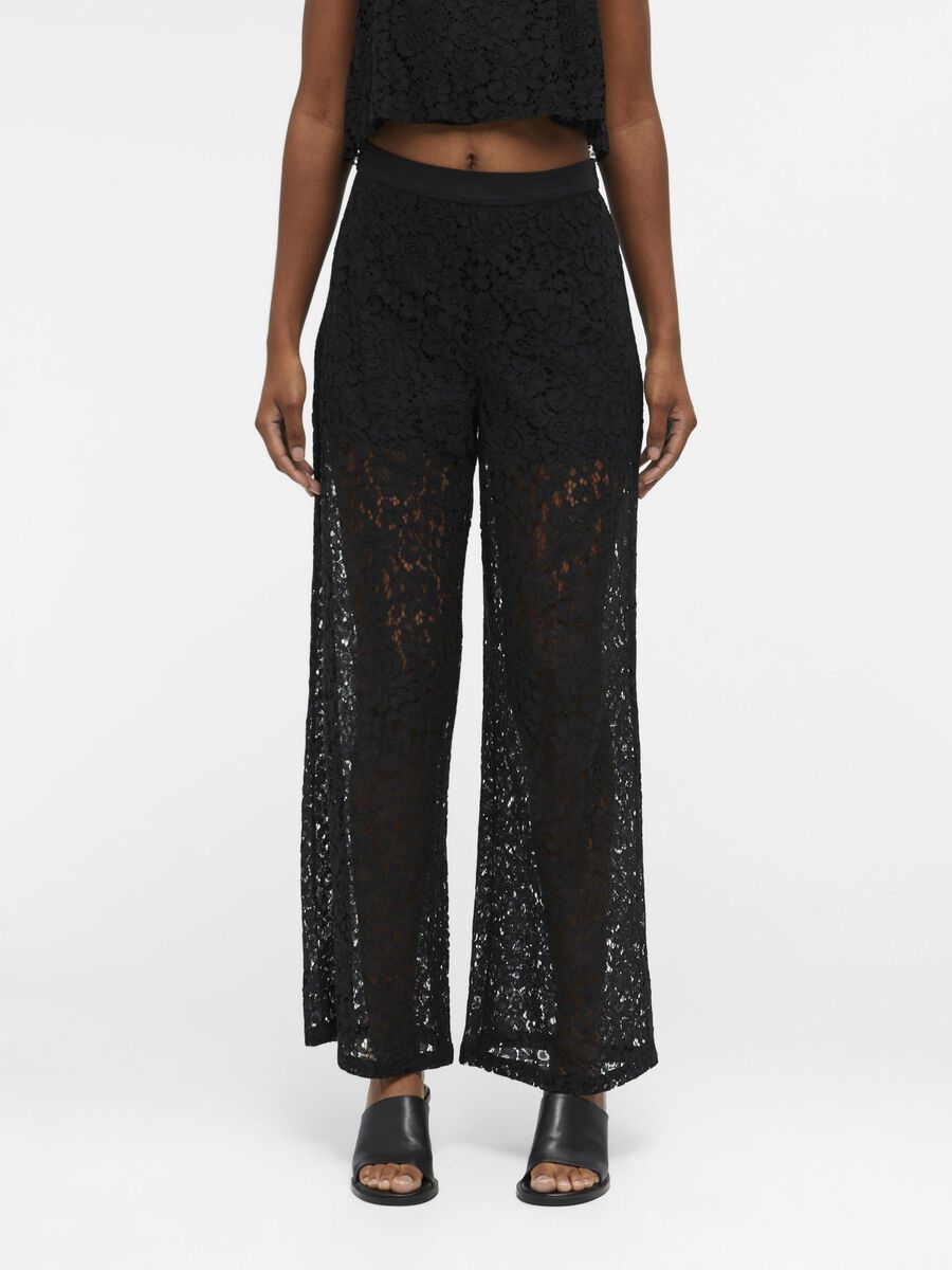 Object Collectors Item LACE TROUSERS, Black, highres - 23042885_Black_003.jpg