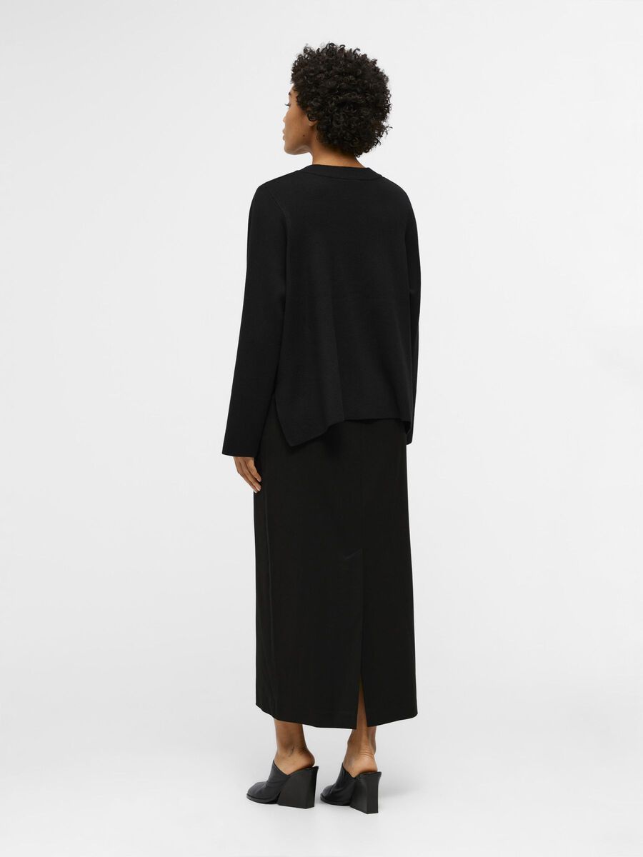 OBJECT OBJESTER CARDIGAN, Black, highres - 23043070_Black_004.jpg