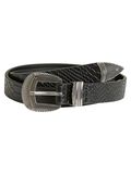 OBJECT IMITERET LÆDER BÆLTE, Black, highres - 23027870_Black_001.jpg