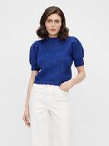 Object Collectors Item PUFF SLEEVED KNITTED PULLOVER, Mazarine Blue, highres - 23036284_MazarineBlue_003.jpg