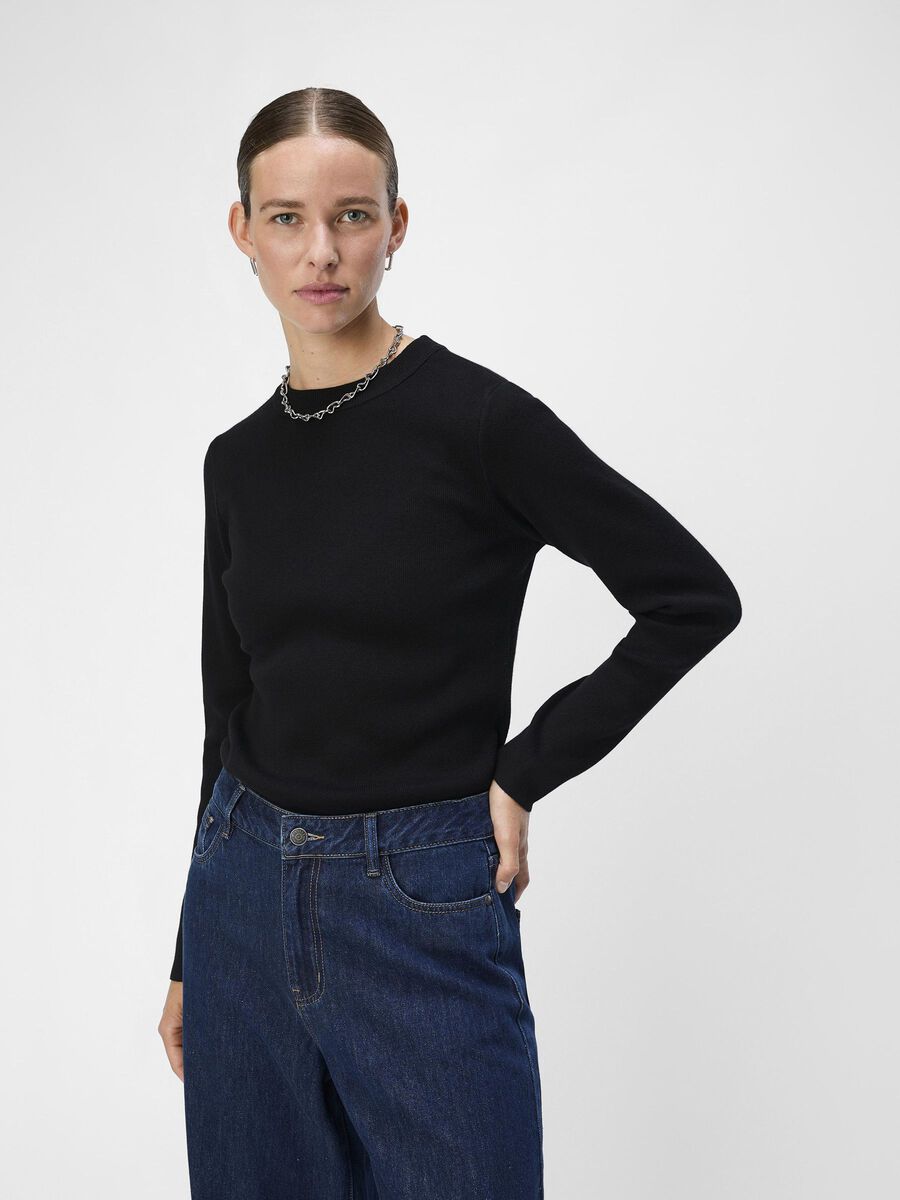 OBJECT OBJESTER PULLOVER, Black, highres - 23044243_Black_003.jpg
