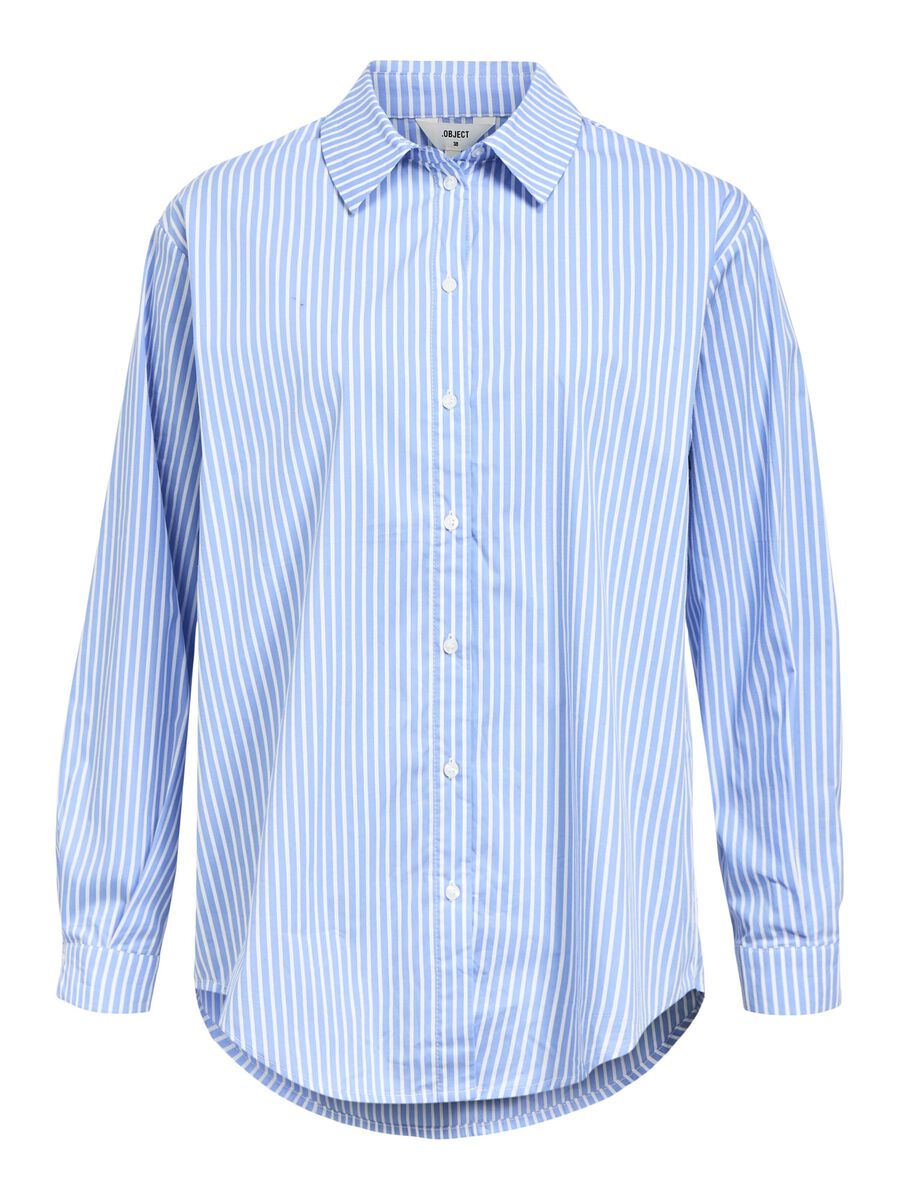 OBJECT LOOSE FIT HEMD, Cornflower Blue, highres - 23044666_CornflowerBlue_1121462_001.jpg