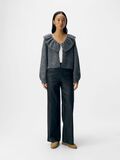 Product image thumbnail - STATEMENT KNITTED CARDIGAN, Medium Grey Melange | 4