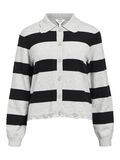 OBJECT GESTREIFTER STRICKJACKE, Light Grey Melange, highres - 23046729_LightGreyMelange_1192331_001.jpg