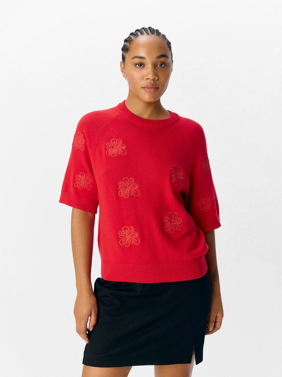 OBJECT KURZARM PULLOVER, Barbados Cherry, highres - 23046234_BarbadosCherry_1230765_003.jpg