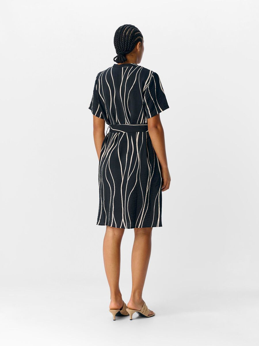 OBJECT PRINTED SHIRT DRESS, Black, highres - 23043488_Black_1217962_004.jpg