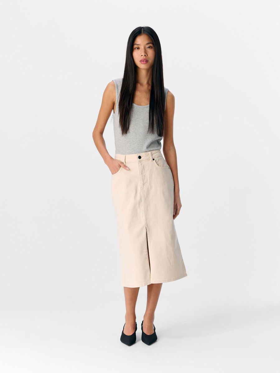 OBJECT DENIM MIDI SKIRT, Sandshell, highres - 23044756_Sandshell_005.jpg