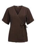 Product image thumbnail - OWIJANY TOP, Seal Brown | 1