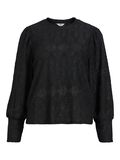 Product image thumbnail - OBJFEODORA TOP, Black | 1