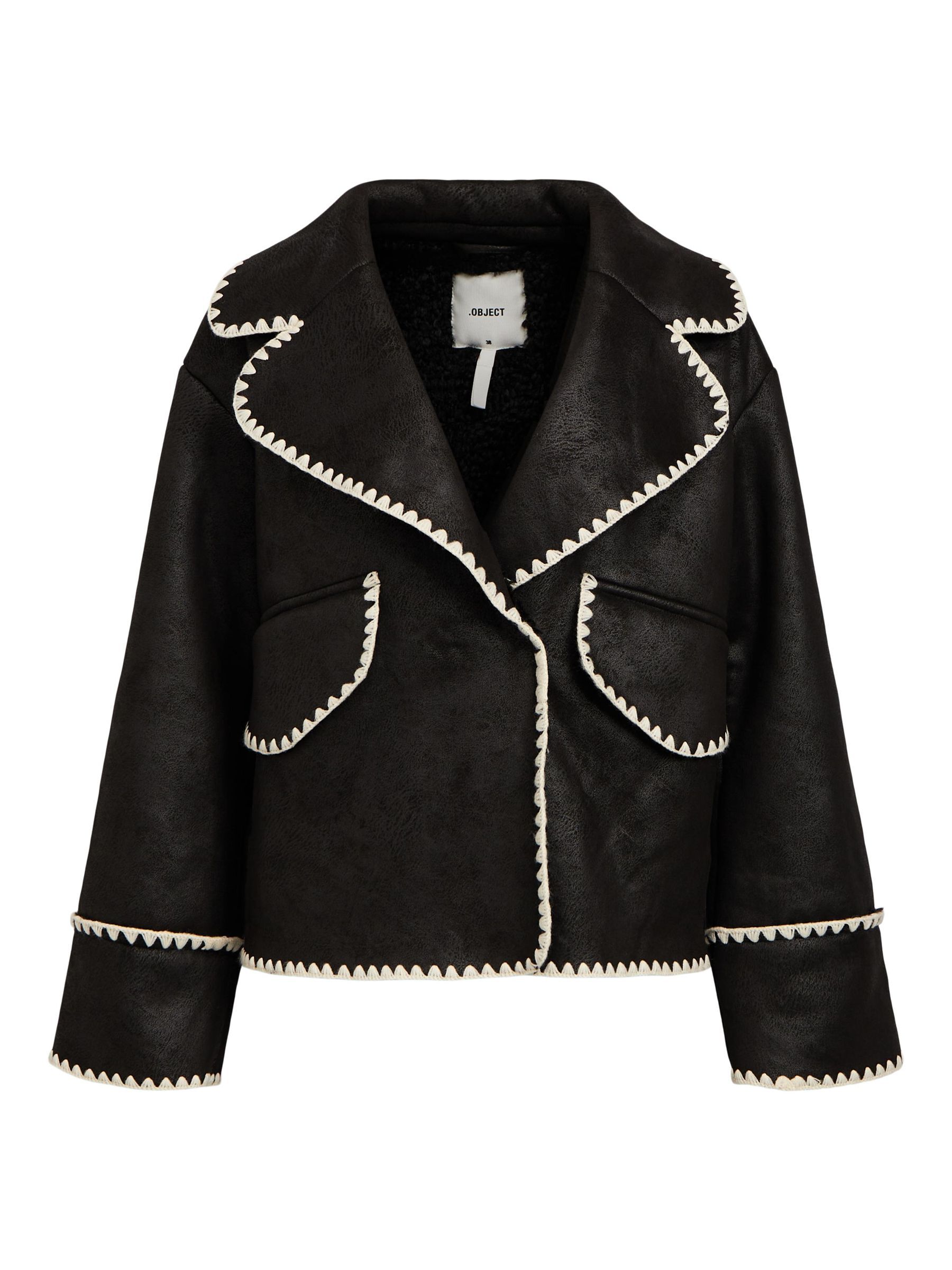 Suede cheap look jacket