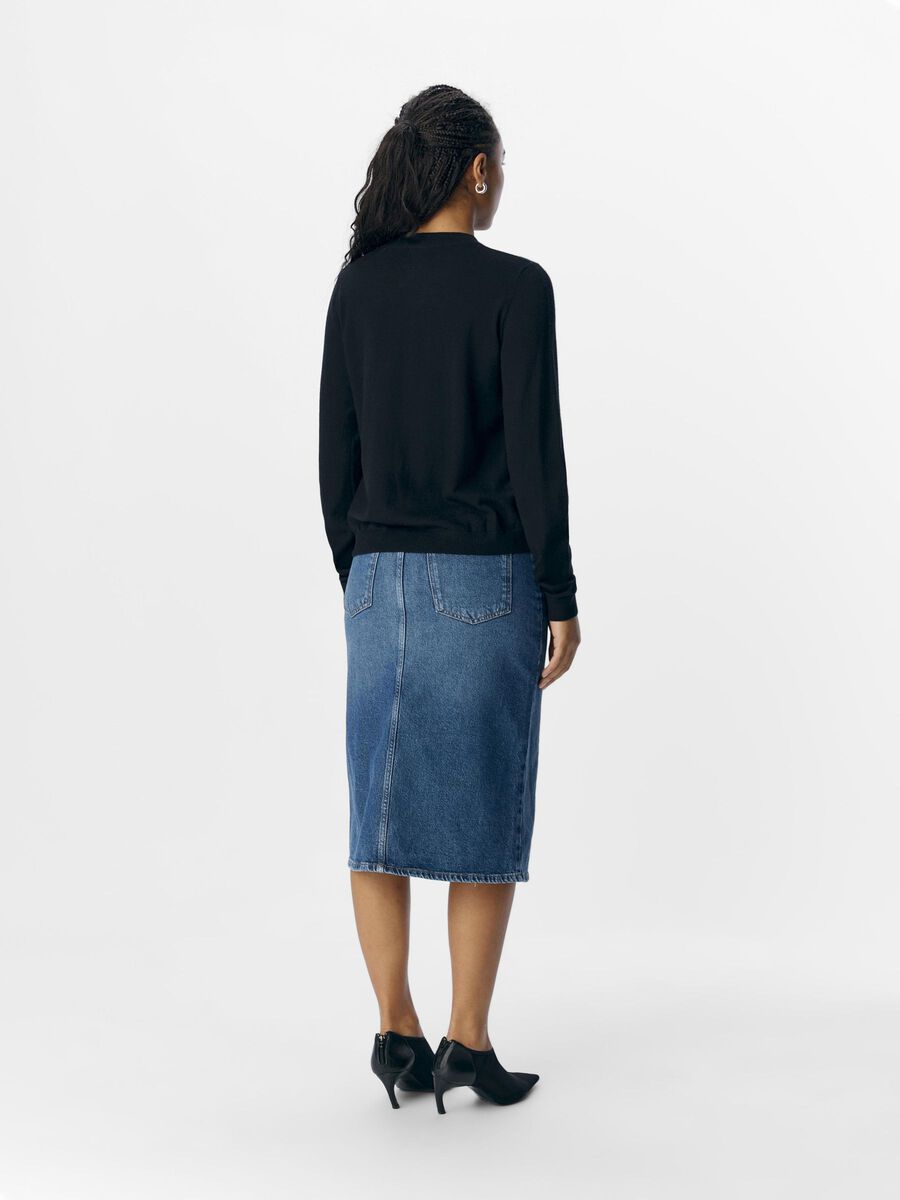 OBJECT OBJTHESS CARDIGAN, Black, highres - 23043508_Black_004.jpg