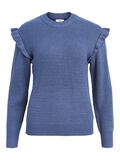 Object Collectors Item RUFFLED KNITTED PULLOVER, Bijou Blue, highres - 23039233_BijouBlue_951593_001.jpg