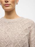 Product image thumbnail - EN MAILLE PULLOVER, Humus | 5