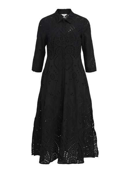 Object Collectors Item BRODERIE ANGLAISE MAXIKLÄNNING, Black, highres - 23044757_Black_001.jpg
