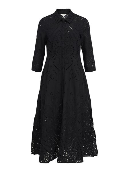Object Collectors Item BRODERIE ANGLAISE MAXI DRESS, Black, highres - 23044757_Black_001.jpg
