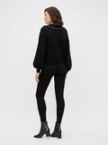 Object Collectors Item OVERSIZED COLLAR KNITTED PULLOVER, Black, highres - 23036298_Black_004.jpg