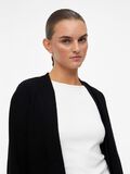 Object Collectors Item RIBBED KNITTED CARDIGAN, Black, highres - 23040525_Black_006.jpg