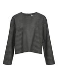 OBJECT PINSTRIPED TOP, Dark Grey Melange, highres - 23045398_DarkGreyMelange_1152567_001.jpg