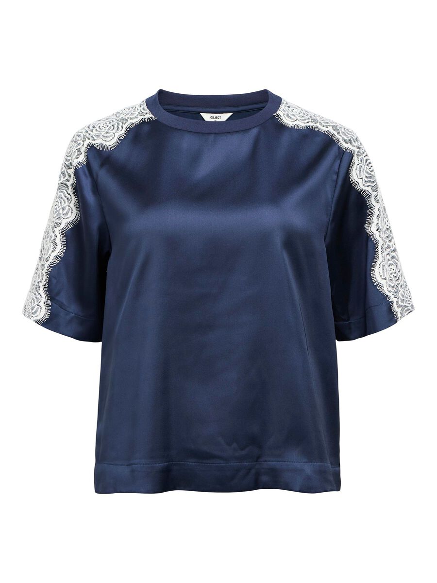 OBJECT EMBROIDERED TOP, Dark Denim, highres - 23046931_DarkDenim_001.jpg