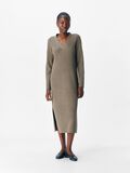 Product image thumbnail - KNITTED MAXI DRESS, Morel | 4