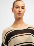 Object Collectors Item STRIPED KNITTED PULLOVER, Sandshell, highres - 23041941_Sandshell_1037333_006.jpg