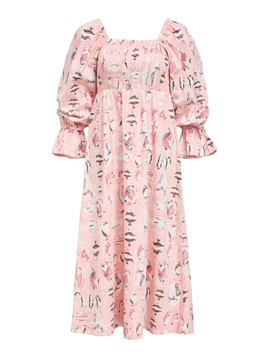 OBJECT PRINTED MAXI DRESS, Pale Rosette, highres - 23044473_PaleRosette_1208086_001.jpg