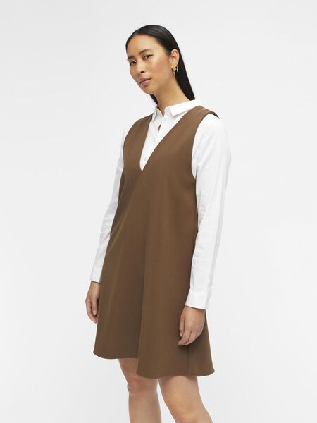 Object Collectors Item SHORT SPENCER DRESS, Dark Earth, highres - 23038176_DarkEarth_1004852_003.jpg