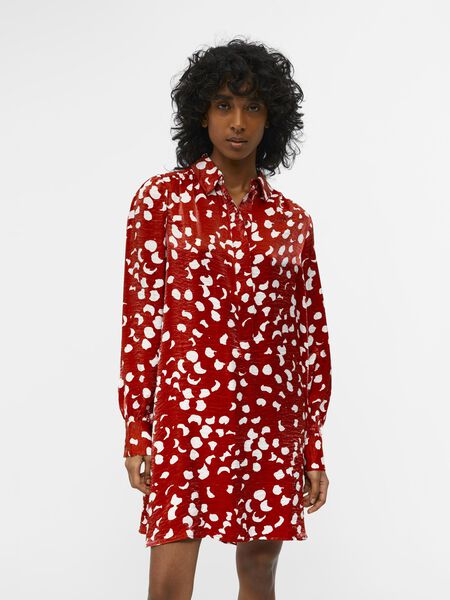 Object Collectors Item LONG SLEEVED SHIRT DRESS, Red Dahlia, highres - 23042889_RedDahlia_1086981_003.jpg