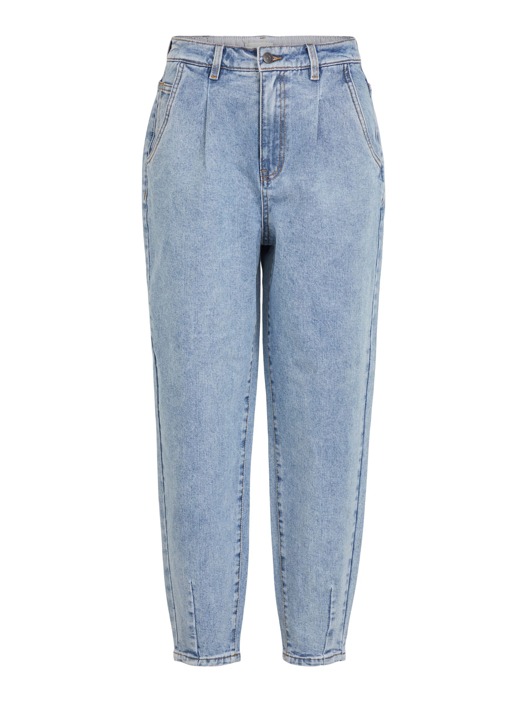 cropped mom jeans